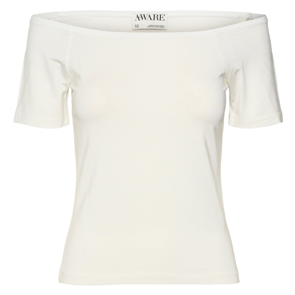 VERO MODA dame top VMFIONA - Snow white VERO MODA dame top VMFIONA - Snow white