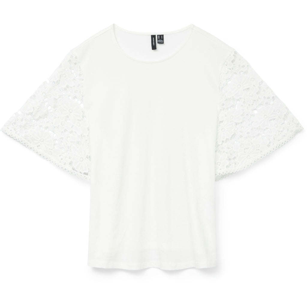 VERO MODA dame top VMPANNA - Snow white