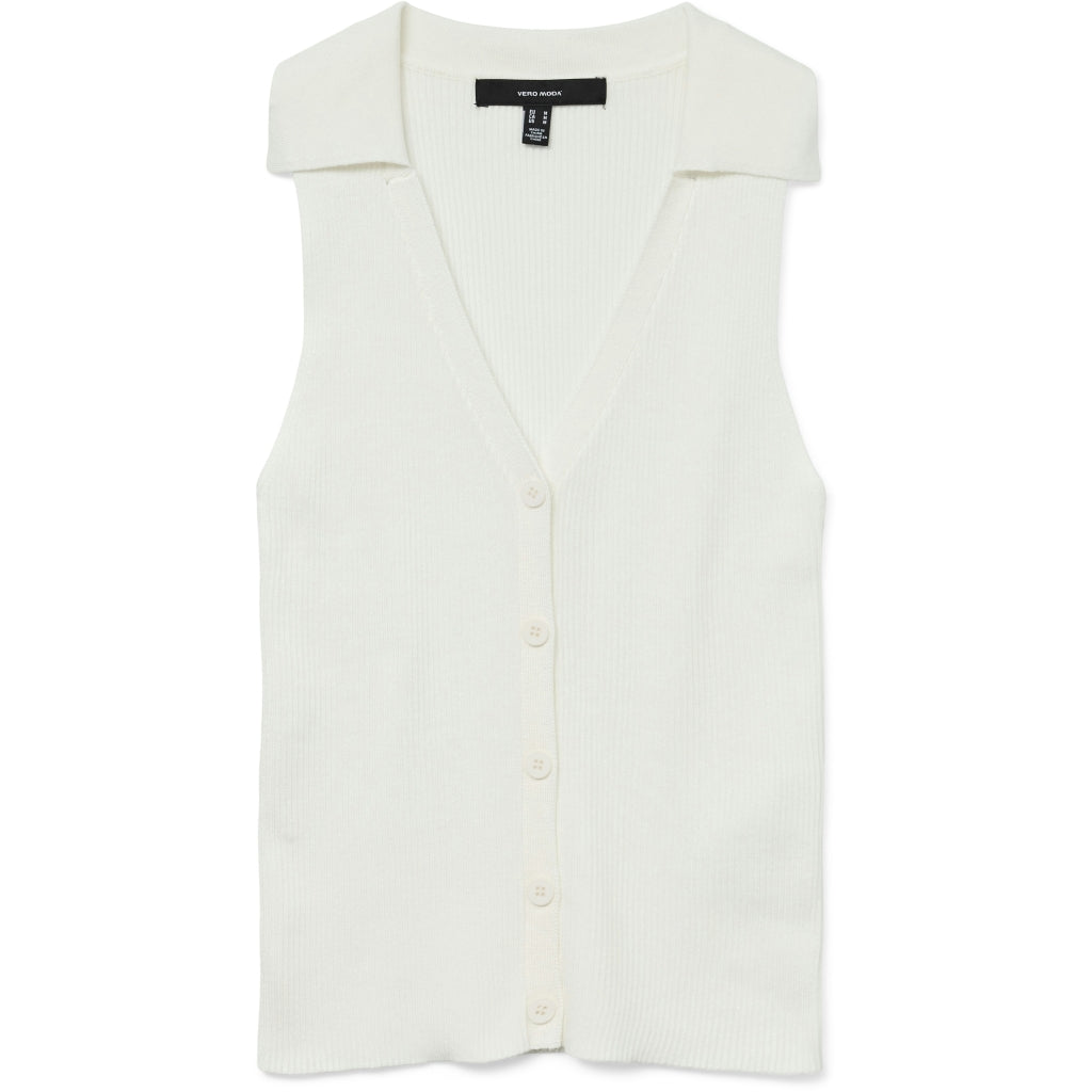VERO MODA dame top VMWILLOW - Snow white