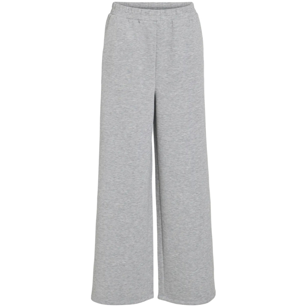 VILA DAME JOGGINGBUKSER VIREFLECT - Light Grey Melange