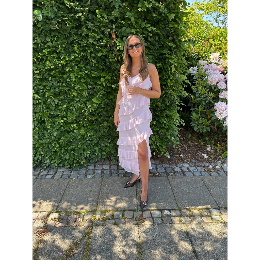 VILA DAME KJOLE VILUNA - Cherry Blossom