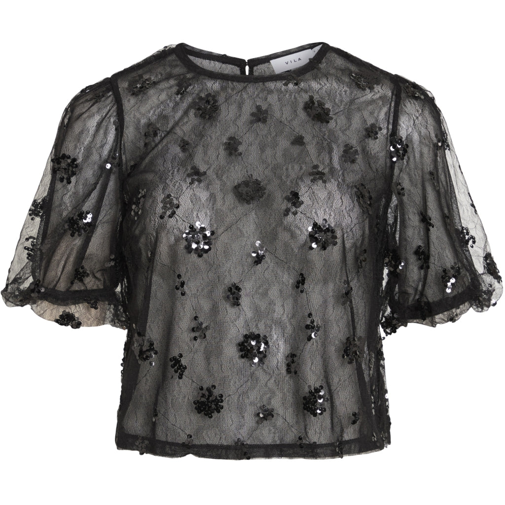 VILA Dame Cardigan VIViada - Black Beauty