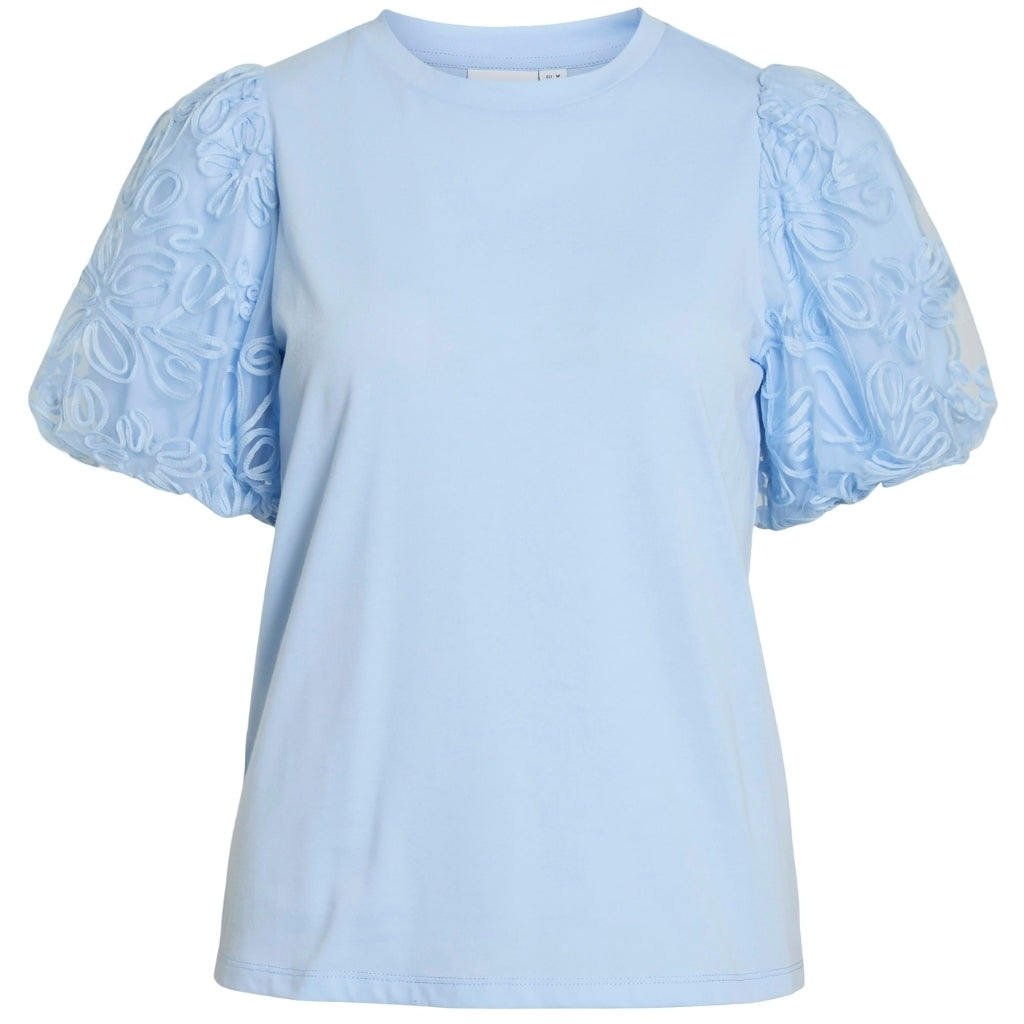 VILA dame bluse VISIMONIA - Kentucky blue