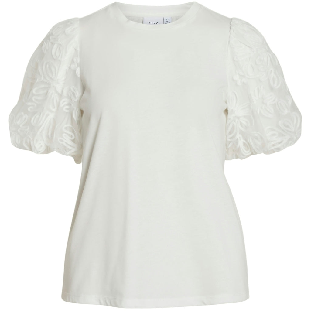 VILA dame bluse VISIMONIA - Snow white