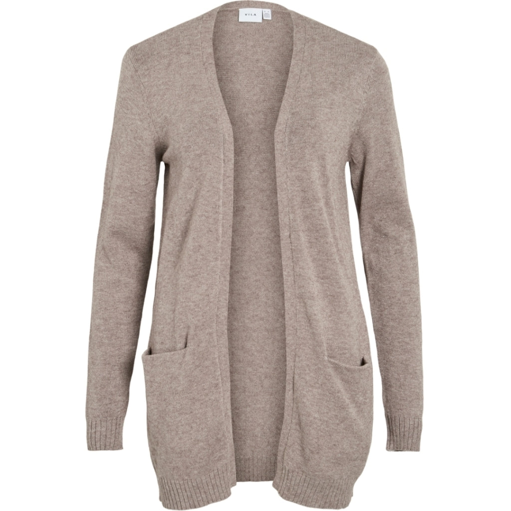 VILA dame cardigan VIRIL - Falcon Melange