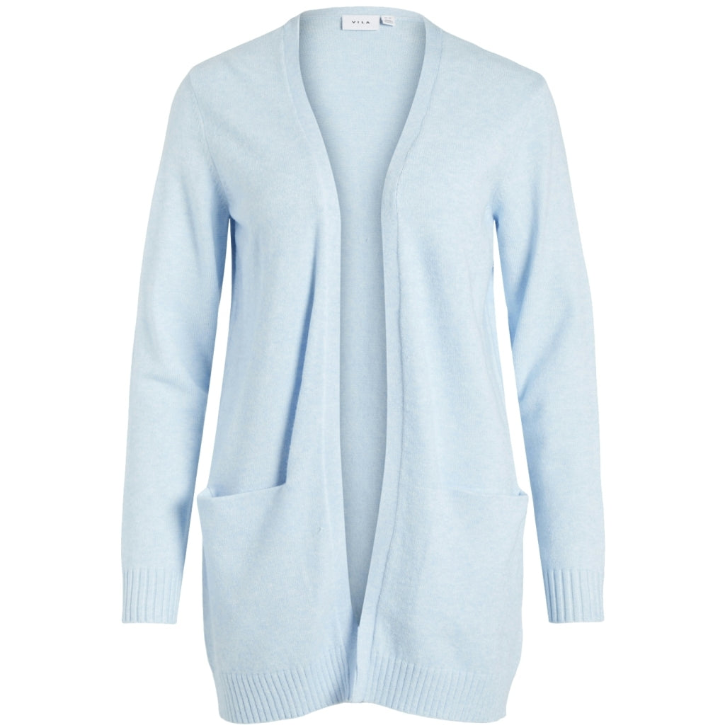 VILA dame cardigan VIRIL - Kentucky Blue MELANGE VILA dame cardigan VIRIL - Kentucky Blue MELANGE