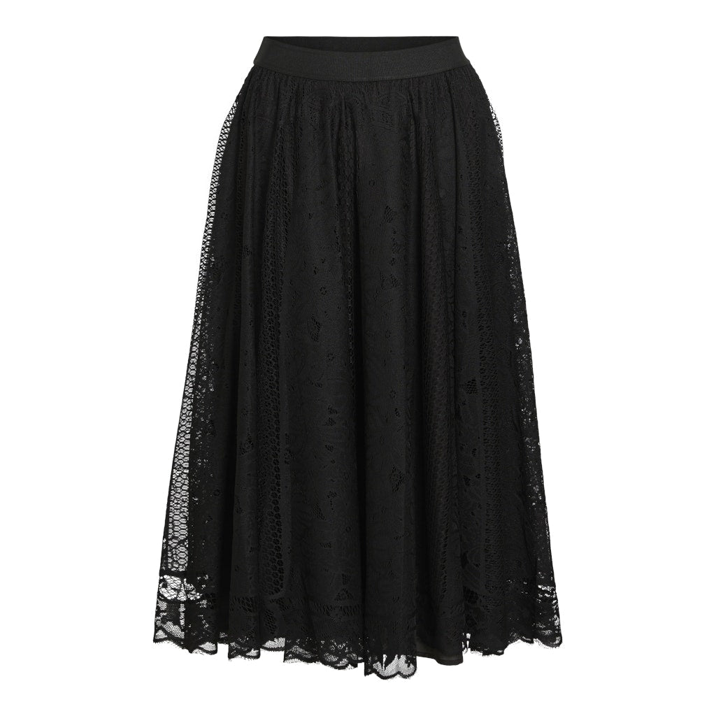 VILA dame nederdel VIKARRY - Black