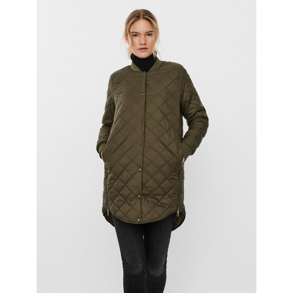 Vero Moda dame jakke VMHAYLE - Ivy green Vero Moda dame jakke VMHAYLE - Ivy green
