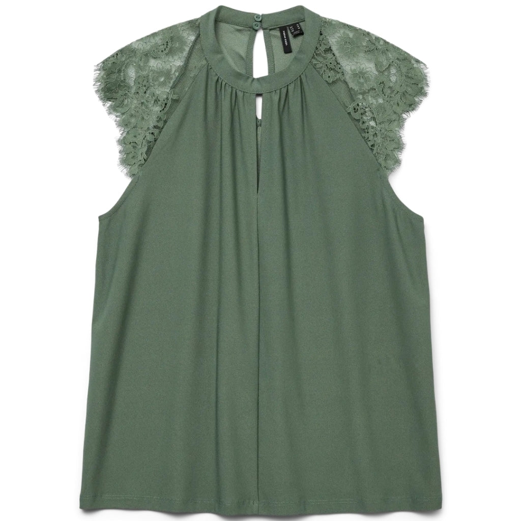 Vero Moda dame top VMMILLA - Laurel Wreath