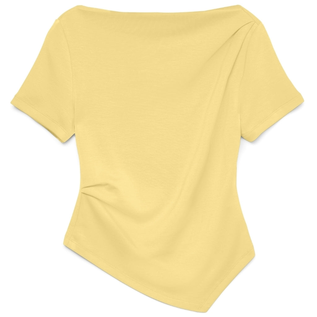 Vero Moda dame top VMMILLE - pale banana