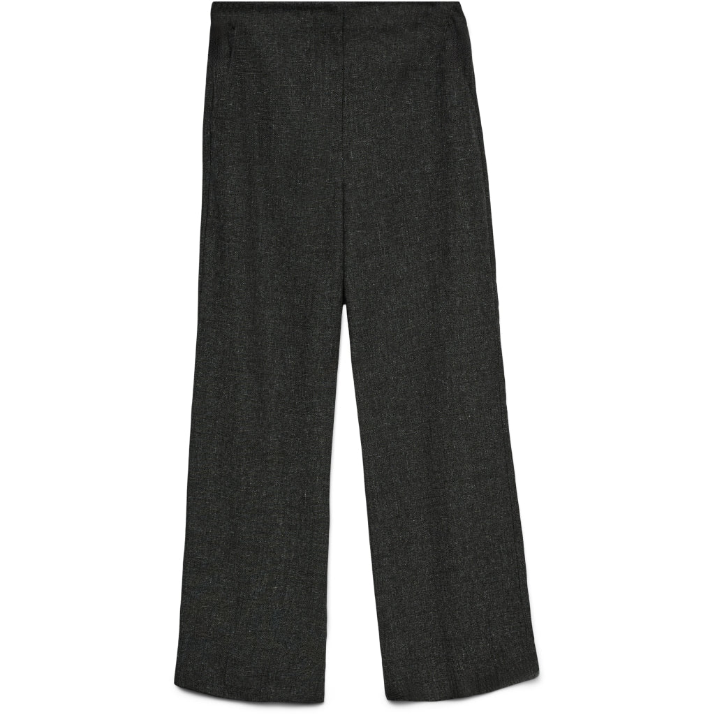 Vero moda aware dame bukser AWUTHALIA - Dark grey melange