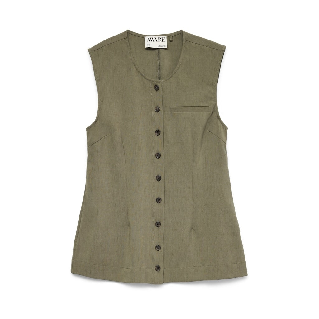 Vero moda aware dame vest AWURIA - Sea Turtle
