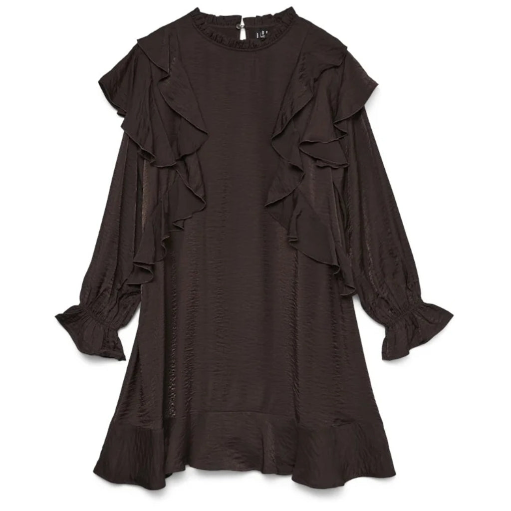 Vero moda dame kjole VMLIZZI - Chocolate Torte