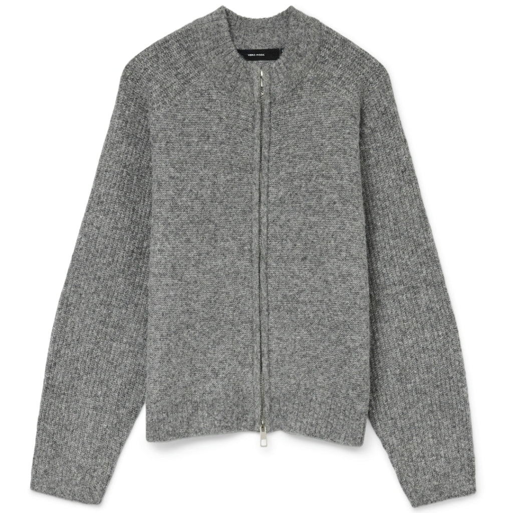 Vero moda dame strik cardigan VMBANG - Medium grey melange