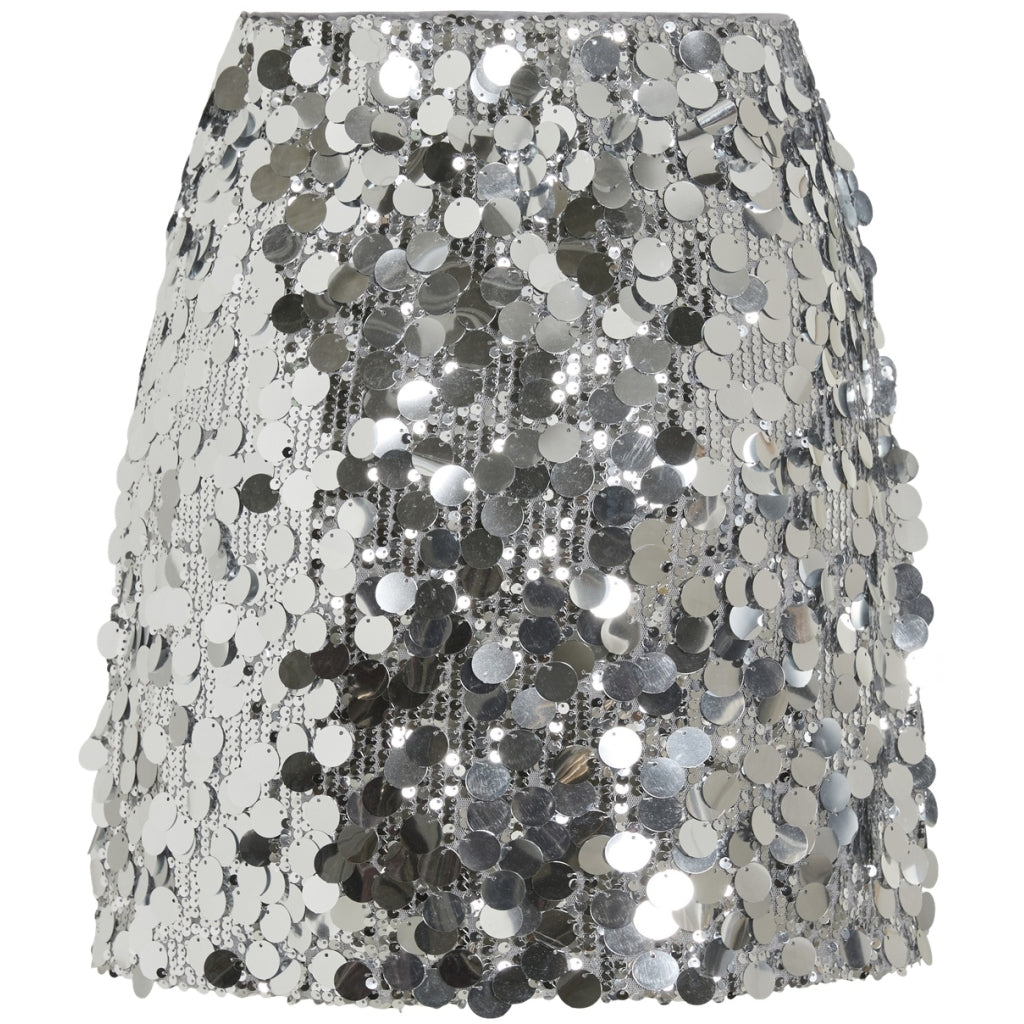 Vila dame nederdel VICHAYA - Silver