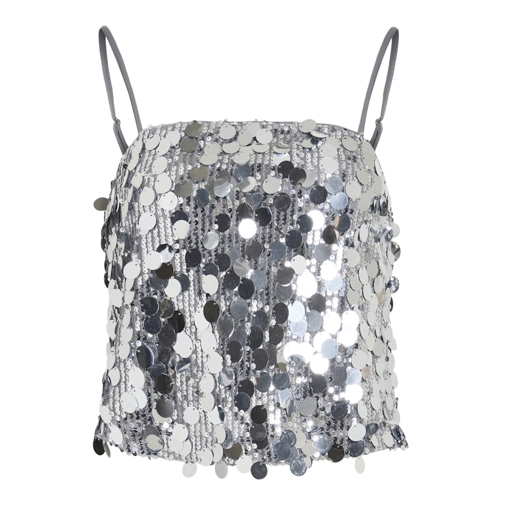 Vila dame top VICHAYA - Silver