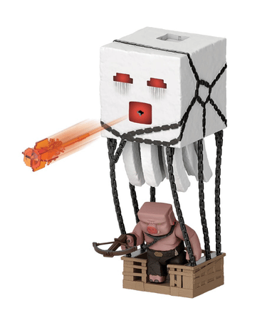 Minecraft Ghast attack figur - 25cm - 2025 film