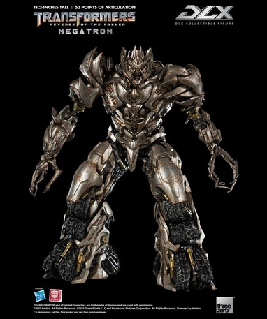 ThreeZero Transformers Revenge of the Fallen DLX Megatron actionfigur 1/6